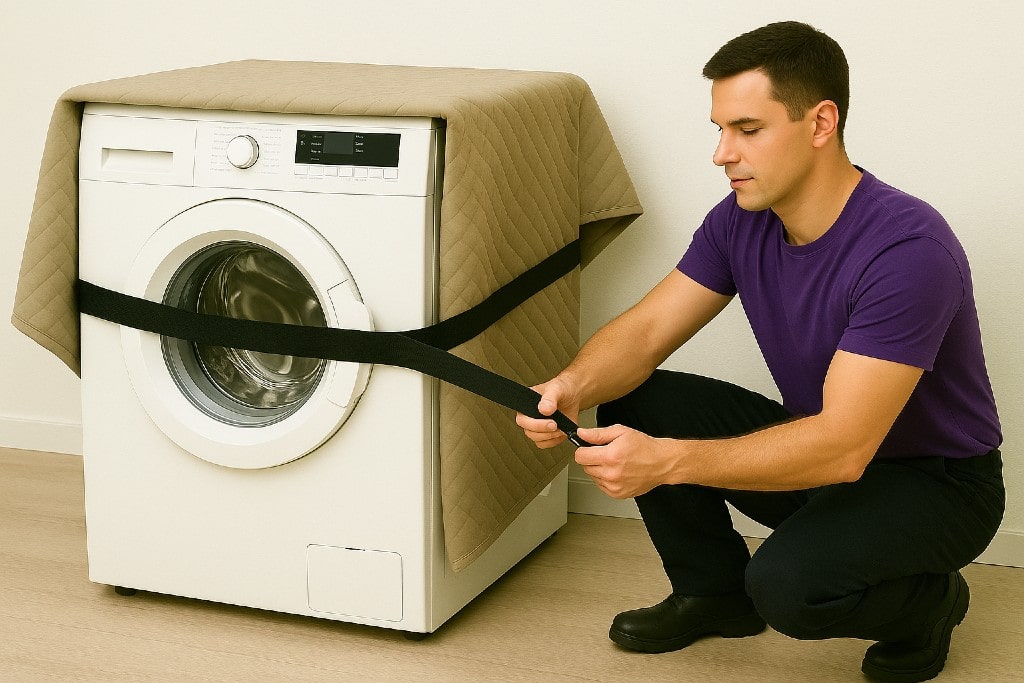 How to Prepare a Washing Machine for Moving