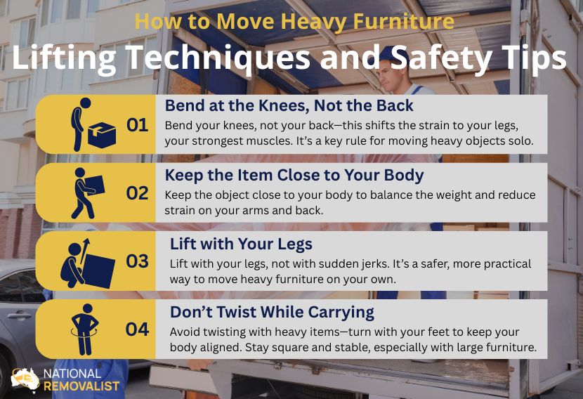 How to Move Heavy Furniture